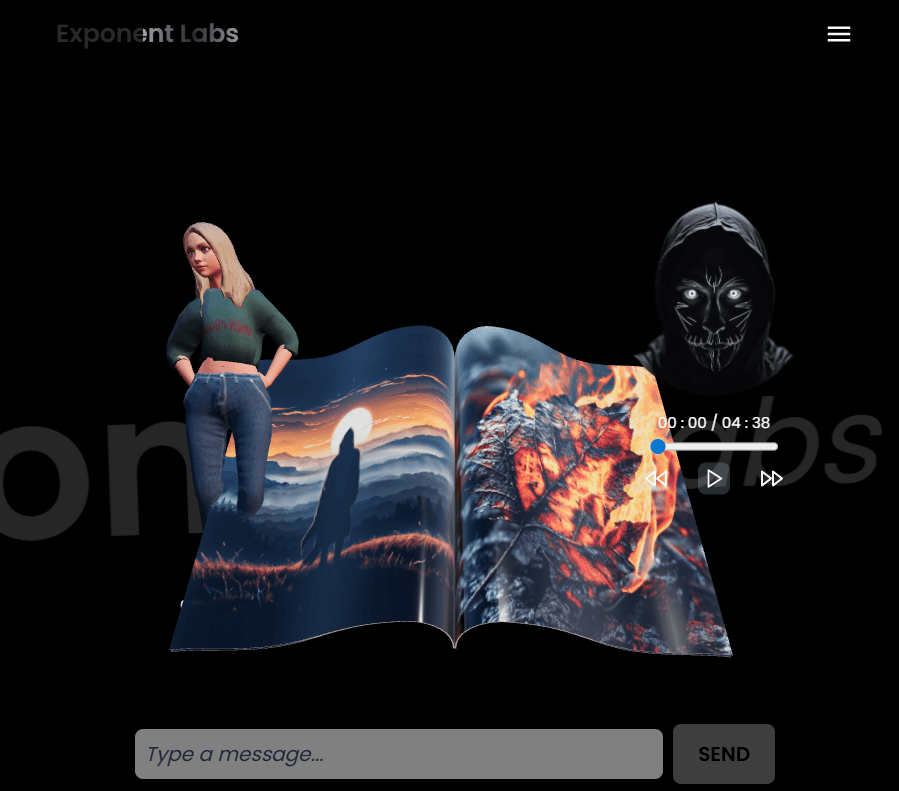 Modern AI-Powered Chat Interface